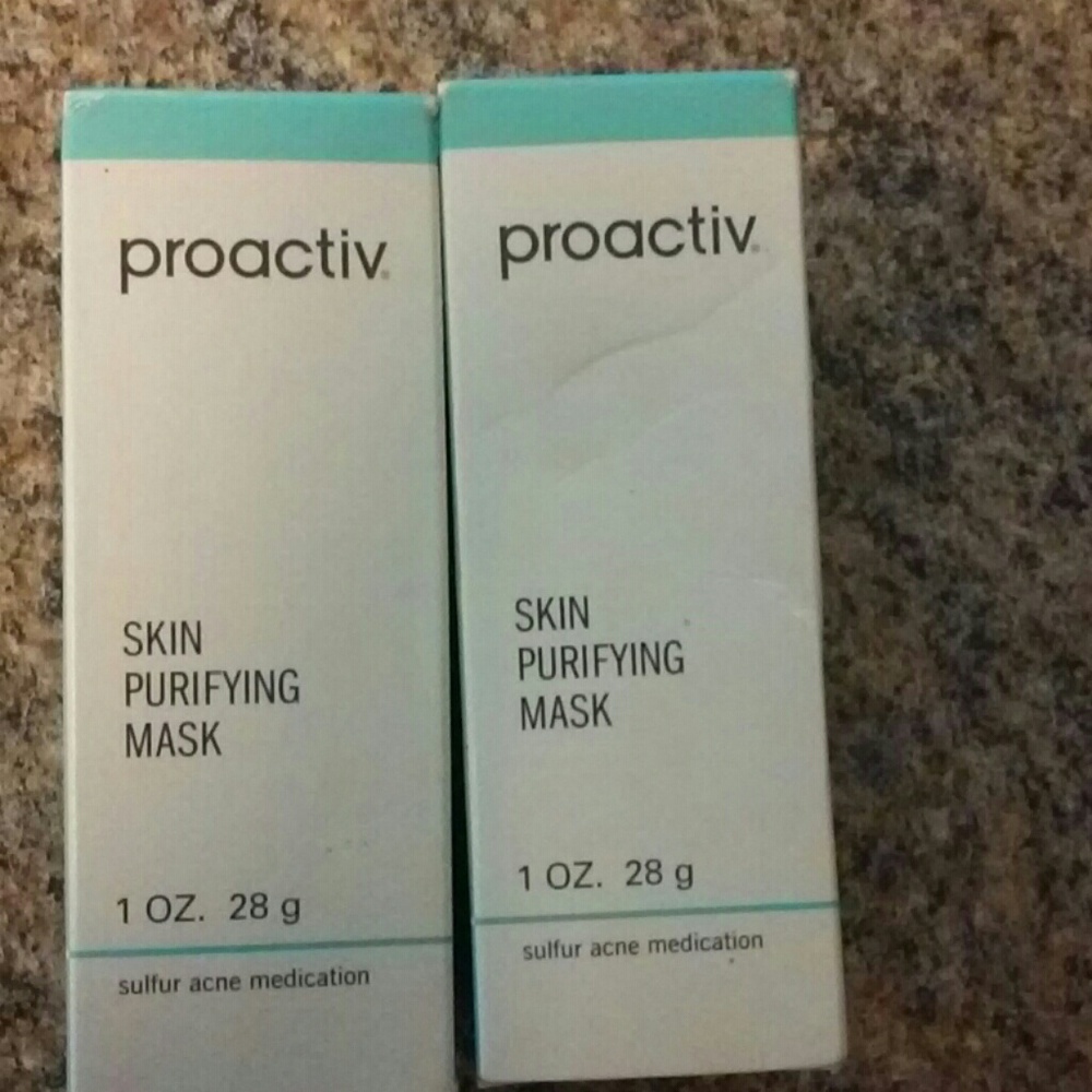 2 Proactiv skin purifying mask 1oz each